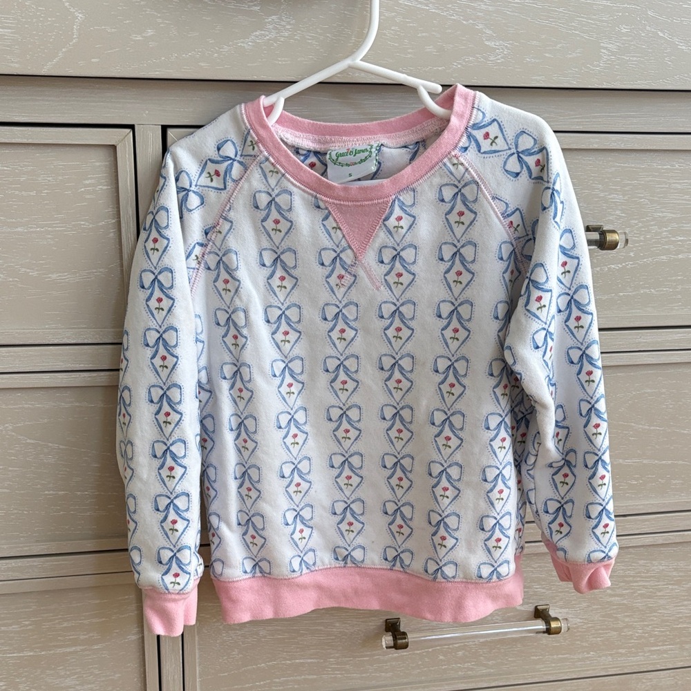 Grace & James Bow Sweater
